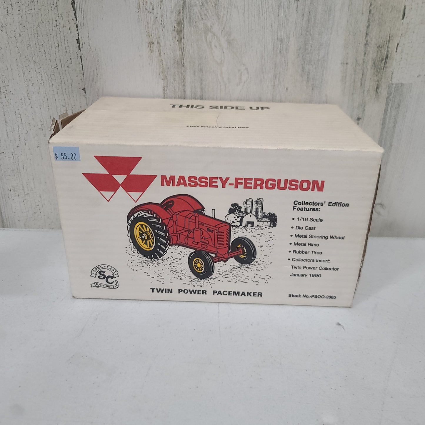 1:16 Scale Models Massey-Ferguson Twin Power Pace Maker NIB