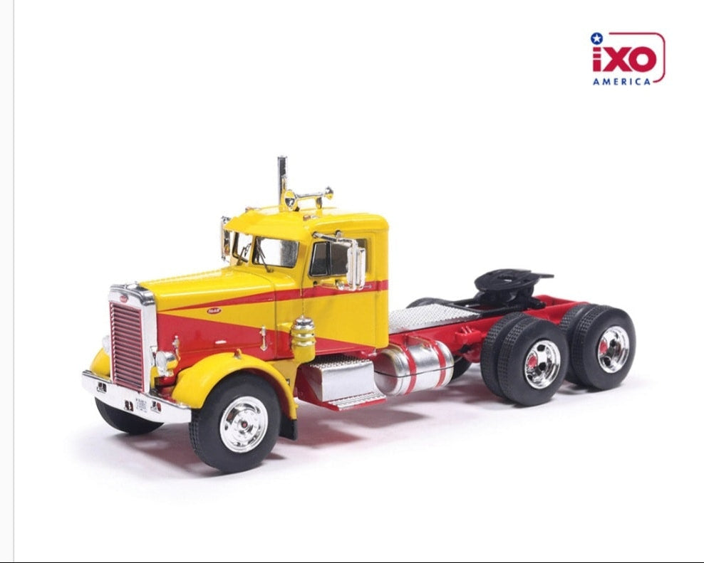 1:64 IXO 1963 Peterbilt 281 Yellow and Red