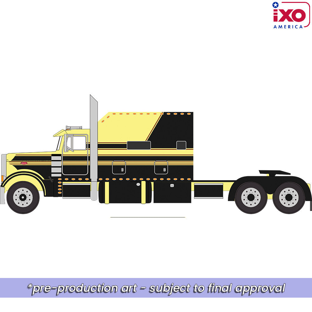 1:64 IXO 2002 Peterbilt 379 Big Bunk - Yellow and Black