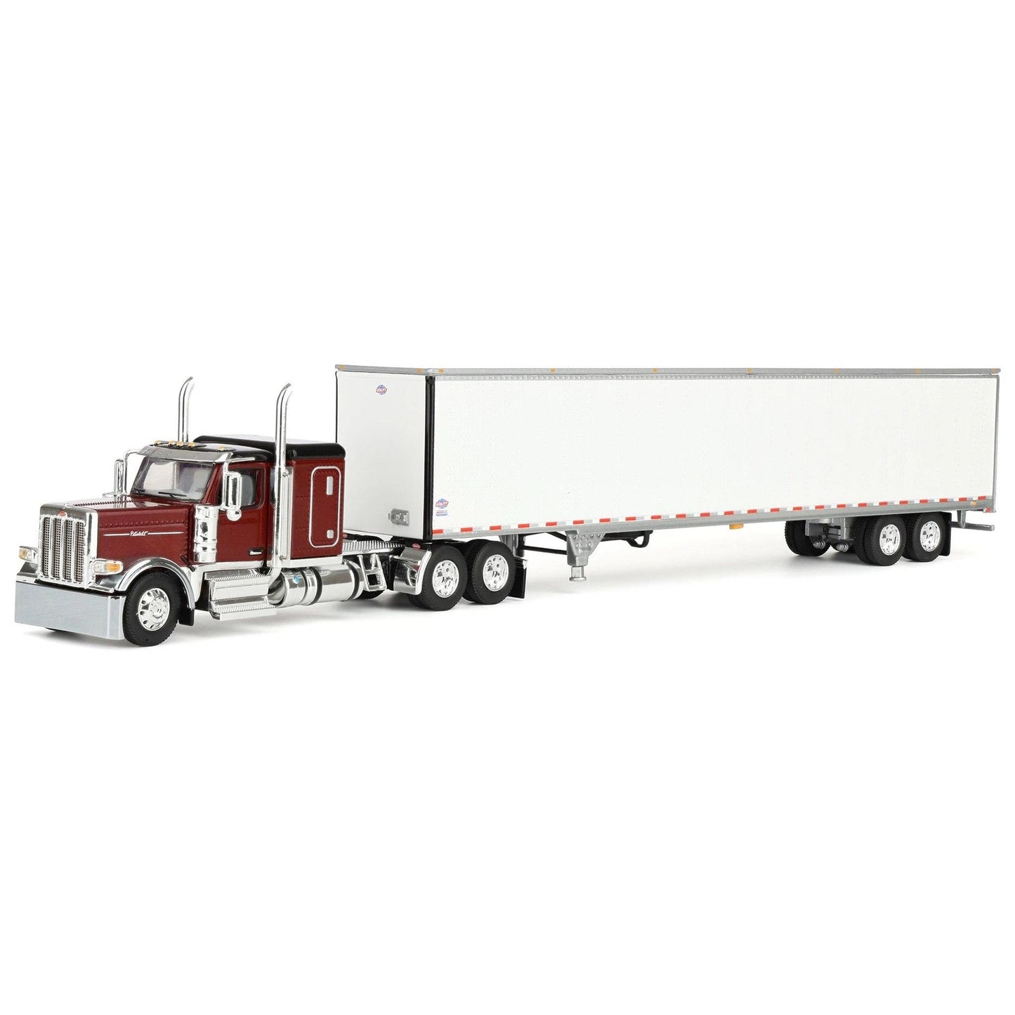 1:64 DCP Peterbilt 589 Flattop Sleeper Semi and 53ft Trailer Legendary
