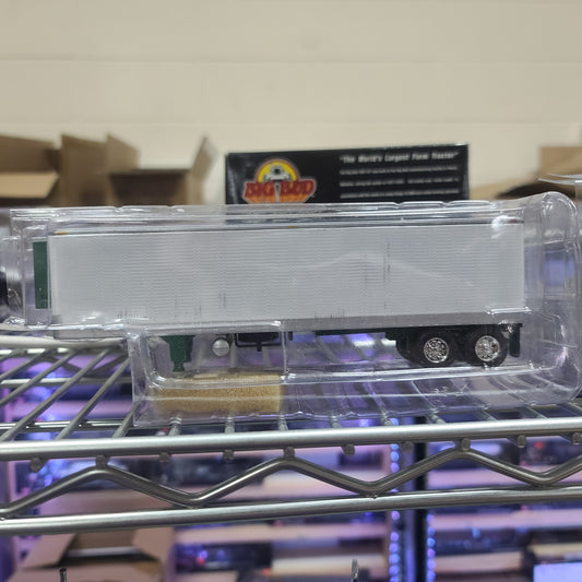 1:64 DCP Trailer Only green and white vintage reefer