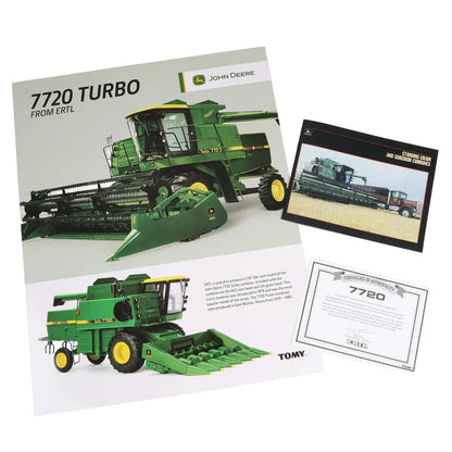 1/16 John Deere 7720 Turbo Combine with Corn Head & Grain Head, ERTL Prestige Select #4