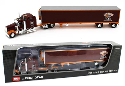 1:64 DCP Dawes Kenworth W900 with 53' Reefer