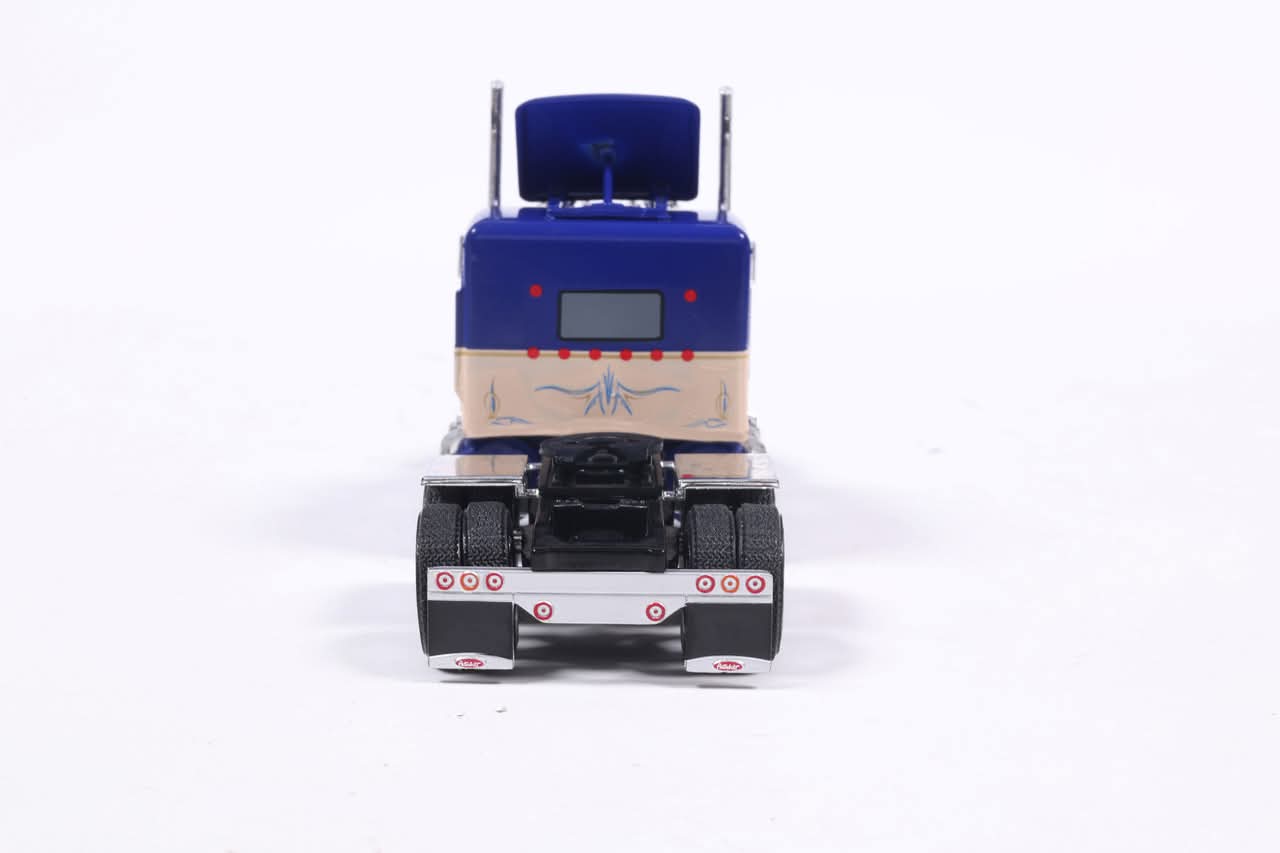 1:64 IXO 1973 Peterbilt 359 Blue and Tan