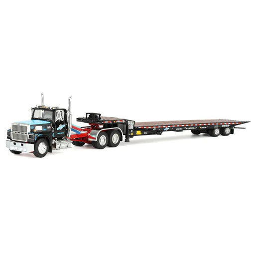 1:64 DCP Legacy Series #3 Ford LTL 9000 with Landoll Traveling Axle Trailer