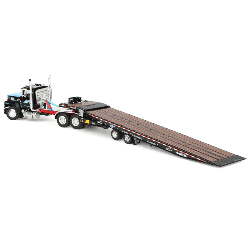 1:64 DCP Legacy Series #3 Ford LTL 9000 with Landoll Traveling Axle Trailer
