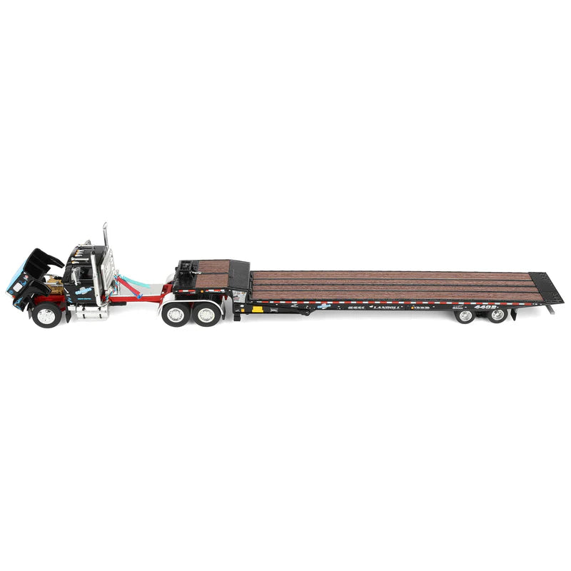 1:64 DCP Legacy Series #3 Ford LTL 9000 with Landoll Traveling Axle Trailer