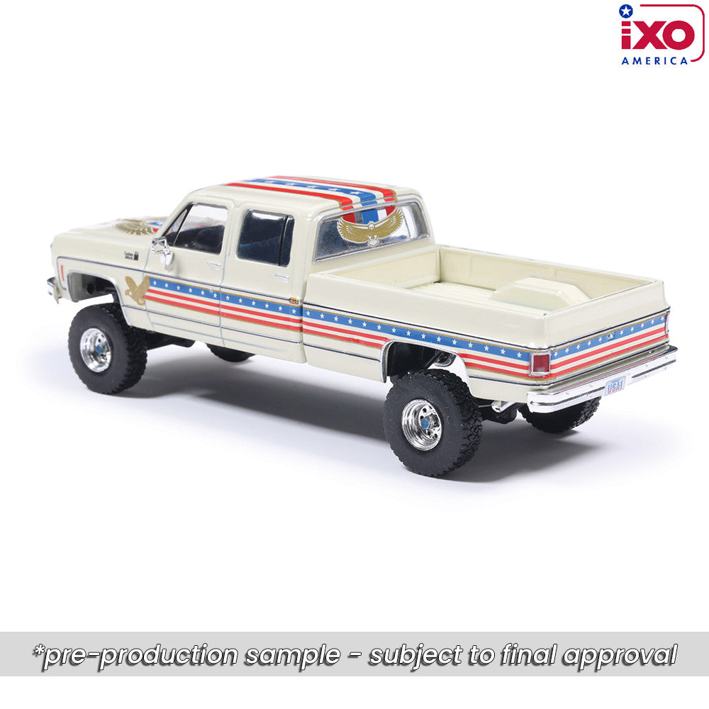 1:64 IXO 1976 Chevrolet Custom Deluxe K30 Fleetside - July 4th Exclusive