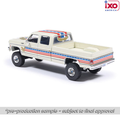 1:64 IXO 1976 Chevrolet Custom Deluxe K30 Fleetside - July 4th Exclusive
