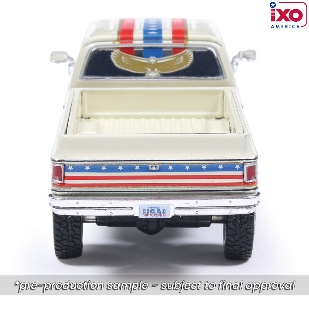 1:64 IXO 1976 Chevrolet Custom Deluxe K30 Fleetside - July 4th Exclusive