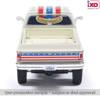1:64 IXO 1976 Chevrolet Custom Deluxe K30 Fleetside - July 4th Exclusive