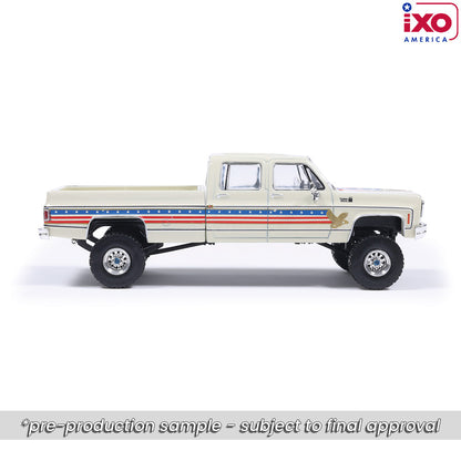 1:64 IXO 1976 Chevrolet Custom Deluxe K30 Fleetside - July 4th Exclusive