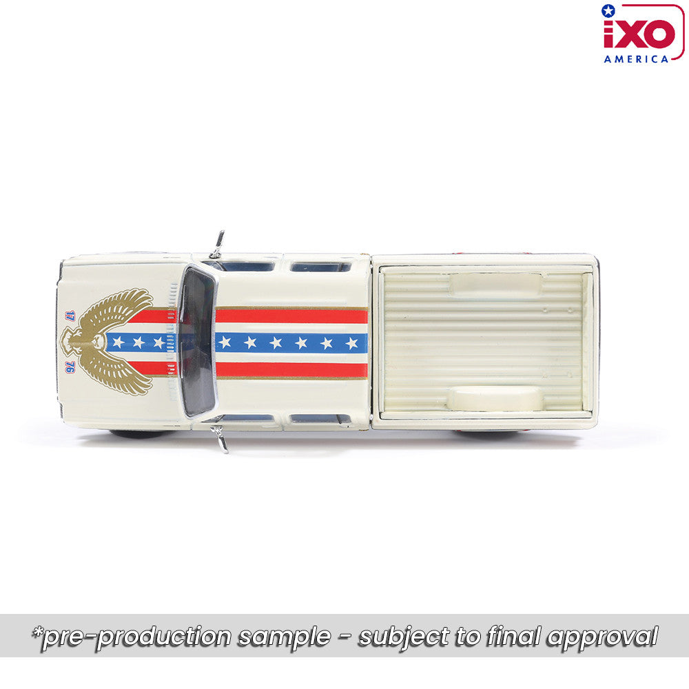 1:64 IXO 1976 Chevrolet Custom Deluxe K30 Fleetside - July 4th Exclusive