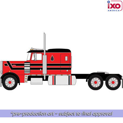 1:64 IXO 1973 Peterbilt 359 - Red and Black