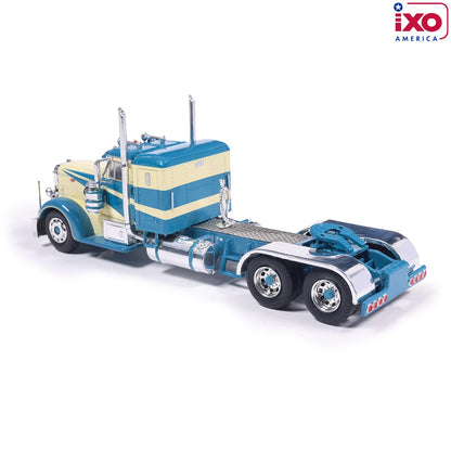 1:64 IXO 1952 Peterbilt 350 Blue and Cream