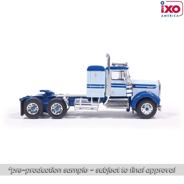 1:64 1976 Kenworth W900A - Blue and Blue