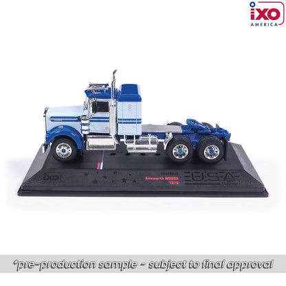 1:64 1976 Kenworth W900A - Blue and Blue