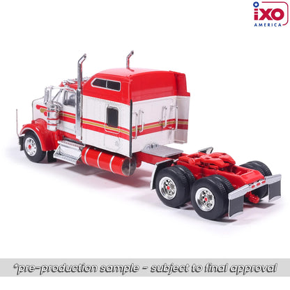1:64 IXO 1990 Kenworth W900 - Red and Gold stripe