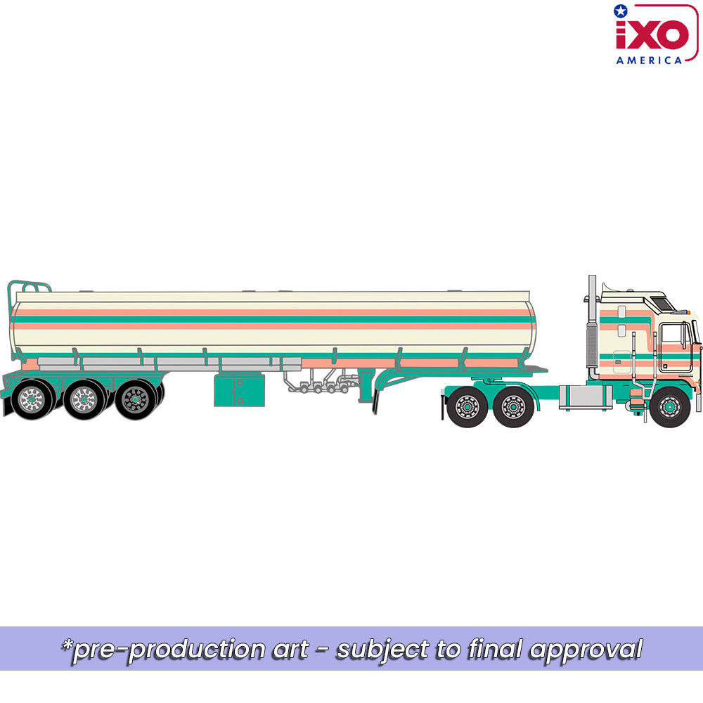 1:64 IXO 1976 K100 Aerodyne with tanker - Peaches and Cream