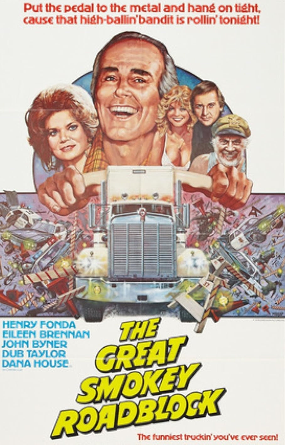 1:64 IXO 1976 Kenworth W900 with vintage trailer - Red White and Blue - The Great Smokey Roadblock (1977) Eleanor