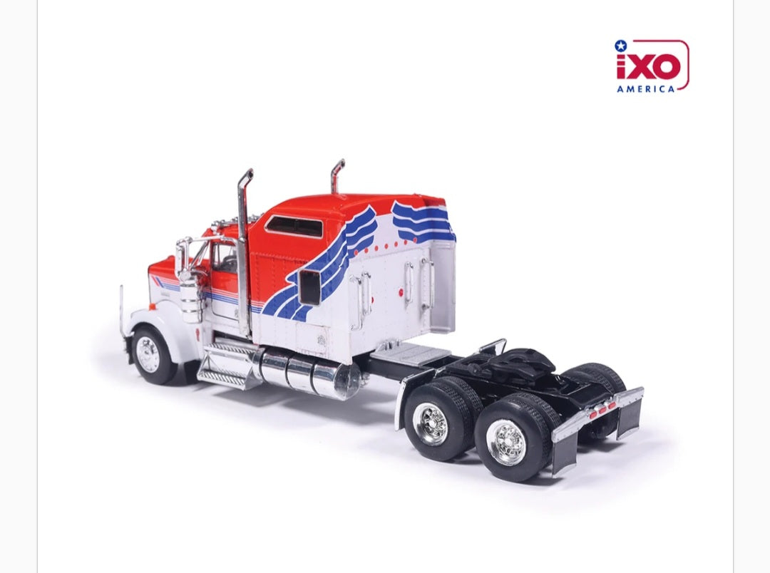 1:64 2026 Kenworth W900 - Red White and Blue