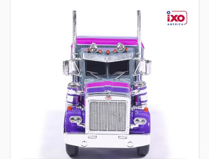 1:64 1973 Peterbilt 359 - Gray and Purple