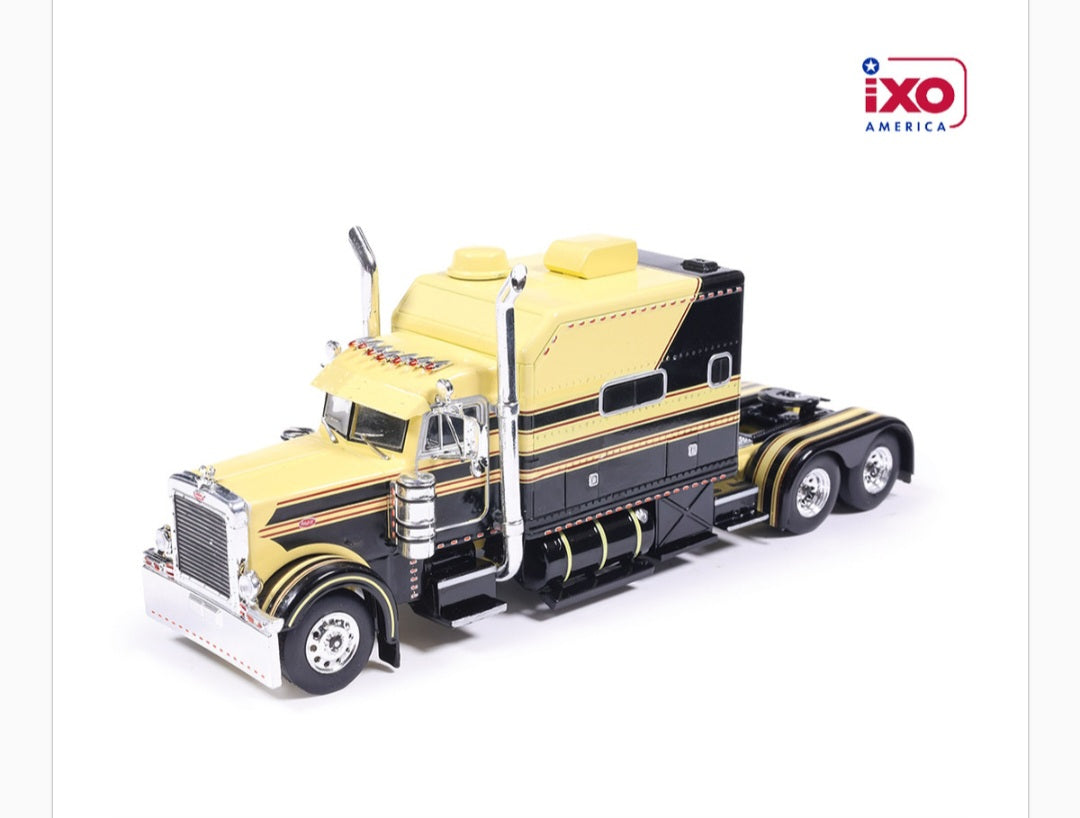 1:64 IXO 2002 Peterbilt 379 Big Bunk - Yellow and Black