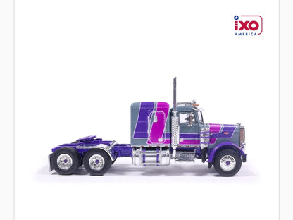 1:64 1973 Peterbilt 359 - Gray and Purple