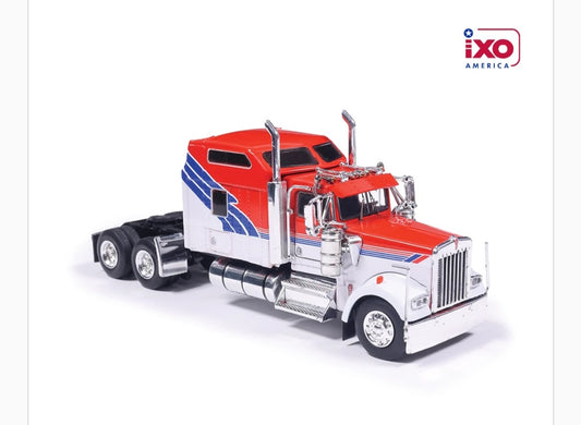 1:64 2026 Kenworth W900 - Red White and Blue