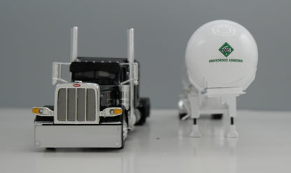 1:64 DCP Ag Dynasty #3 Peterbilt 389 63" w/ Anhydrous bottle and custom box