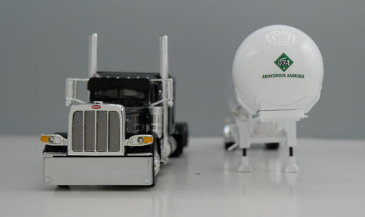 1:64 DCP Ag Dynasty #3 Peterbilt 389 63" w/ Anhydrous bottle and custom box