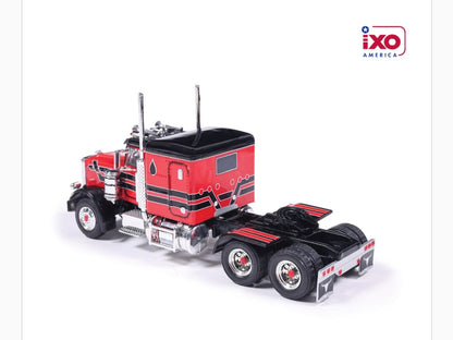 1:64 IXO 1973 Peterbilt 359 - Red and Black