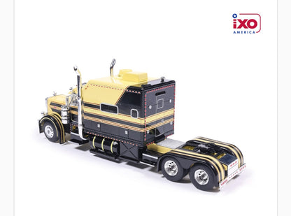 1:64 IXO 2002 Peterbilt 379 Big Bunk - Yellow and Black