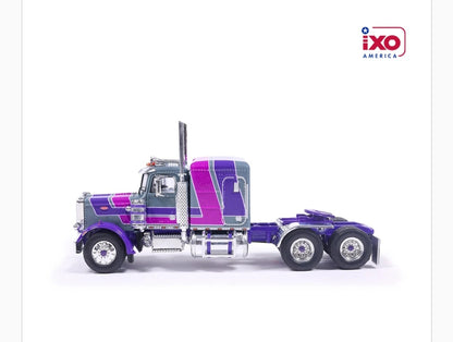 1:64 1973 Peterbilt 359 - Gray and Purple
