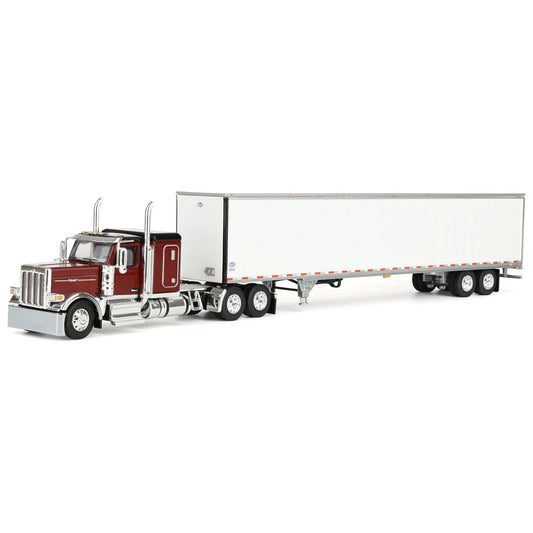 1:64 DCP Peterbilt 589 Flattop Sleeper Semi and 53ft Trailer Legendary